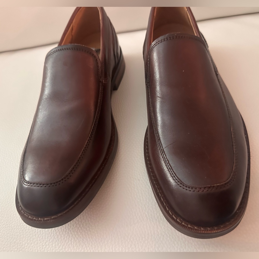 Men's Clarks Brown Leather Loafers